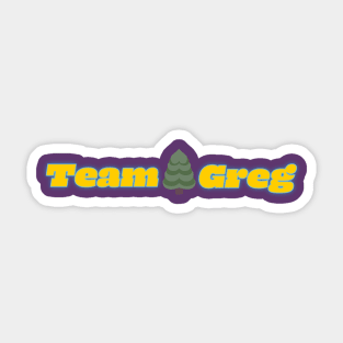 Team Greg Sticker